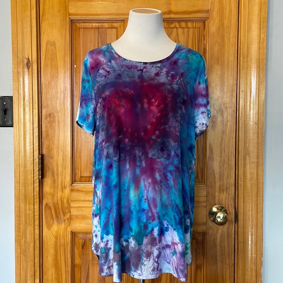 Tye dye tunic t-shirt - Picture 2 of 10